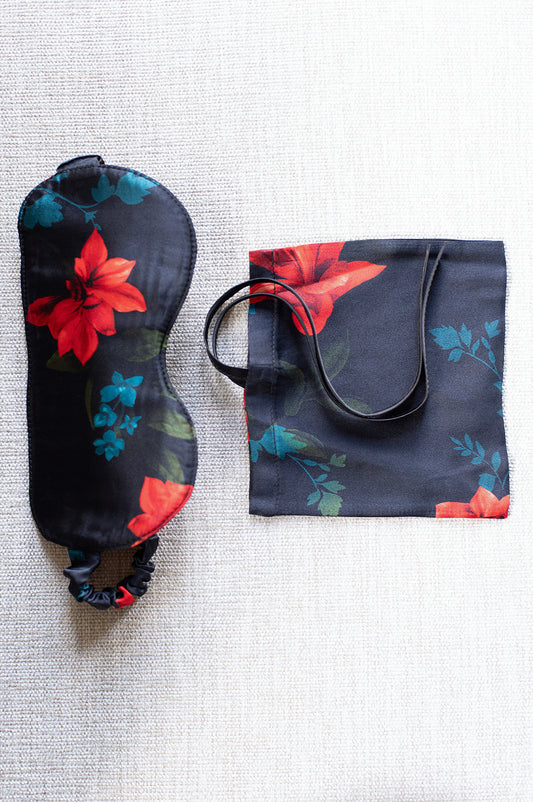 Philosophy Australia x denu collection Belle silk eye mask