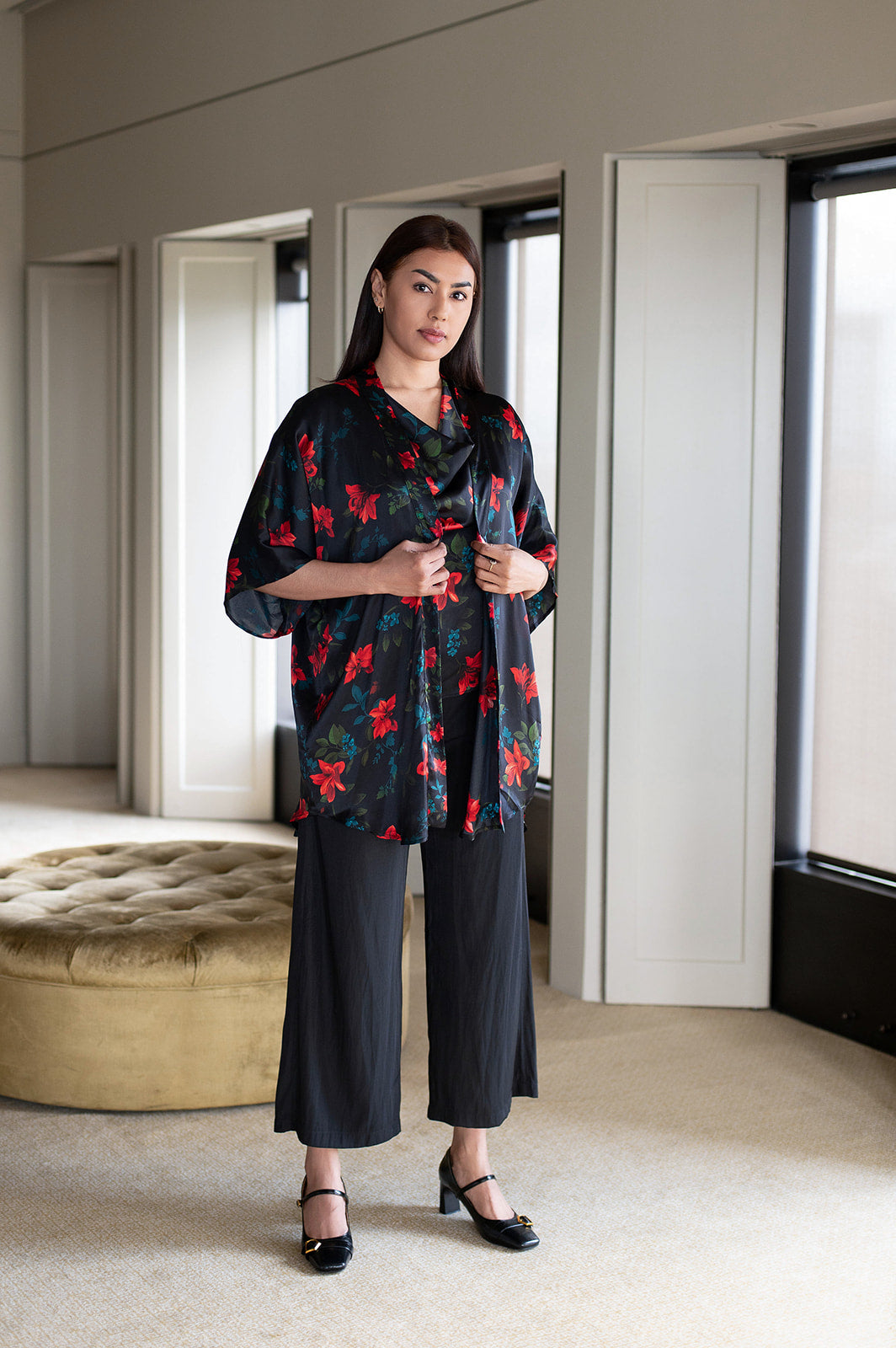 Philosophy Australia X denu collection Anja silk top