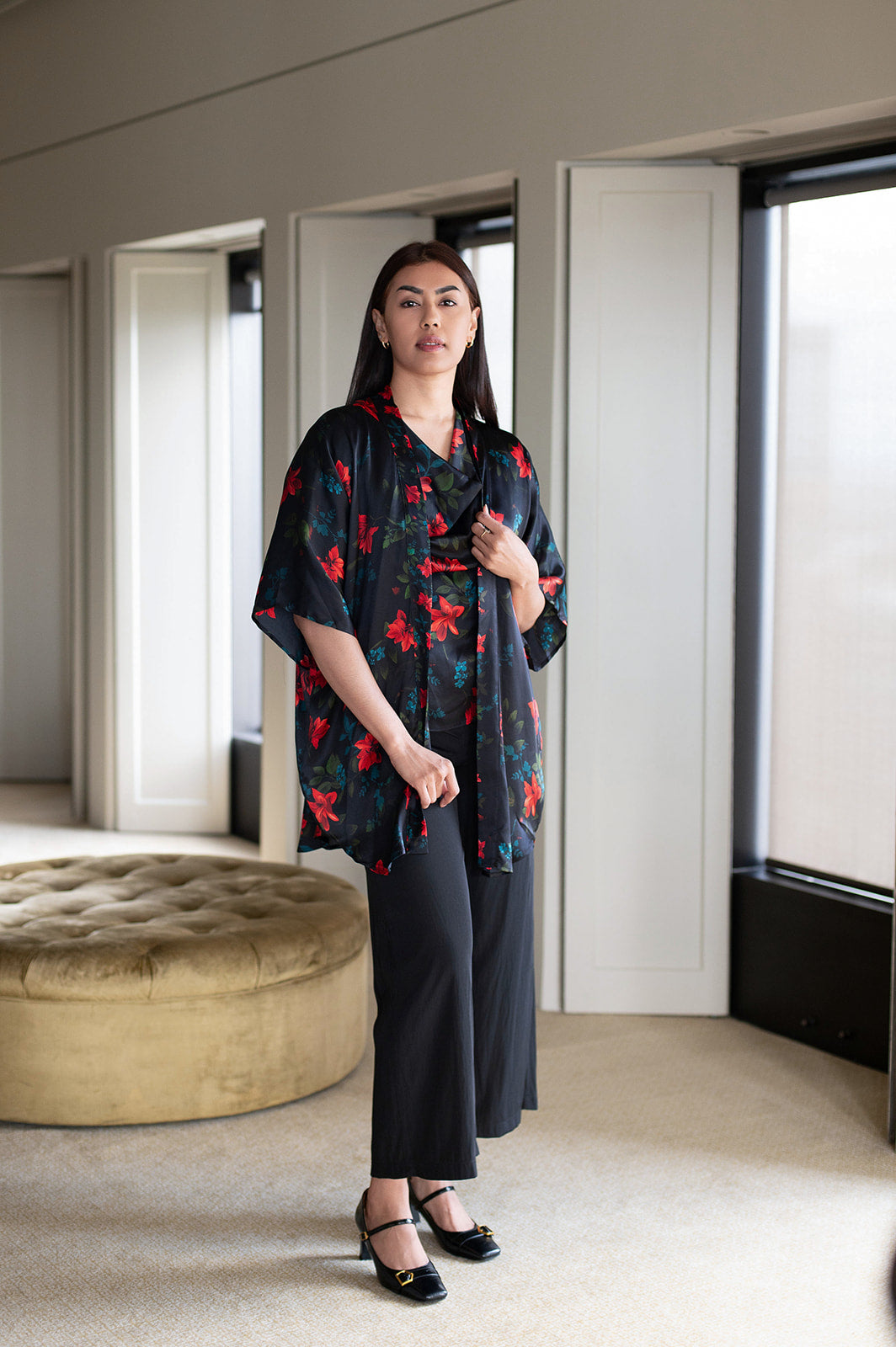 Philosophy Australia X denu collection Anja silk top