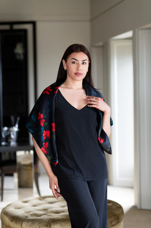 Philosophy Australia x denu collection Elizabeth silk scarf