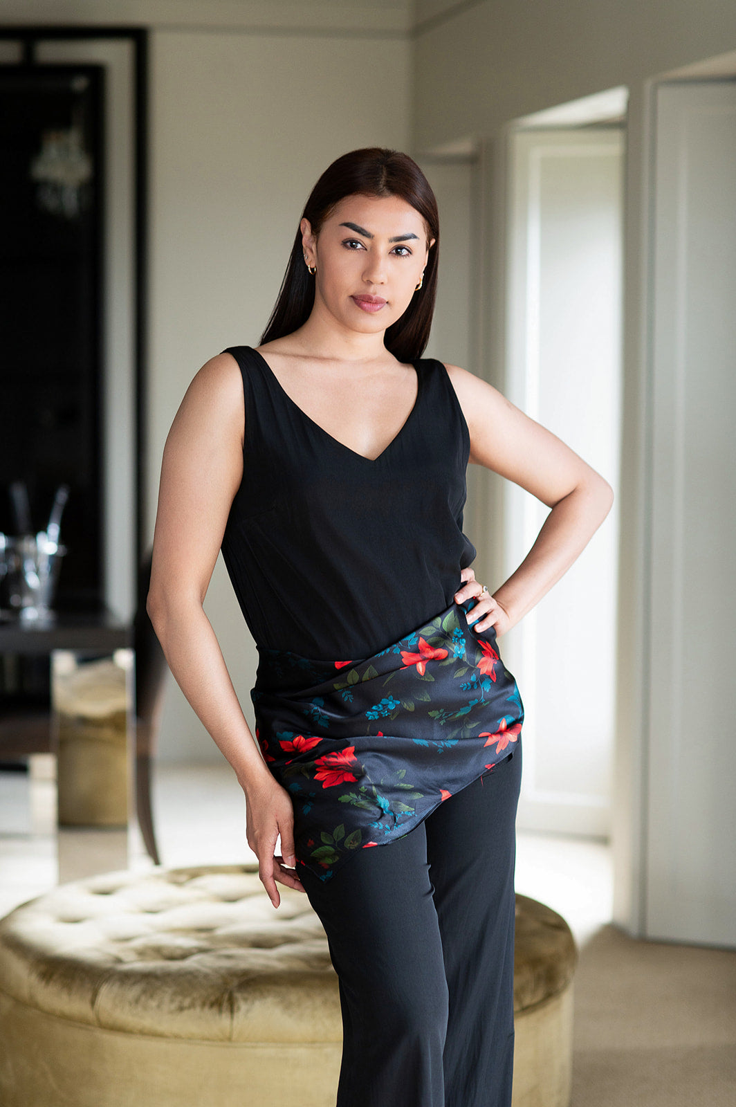 Philosophy Australia x denu collection Elizabeth silk scarf