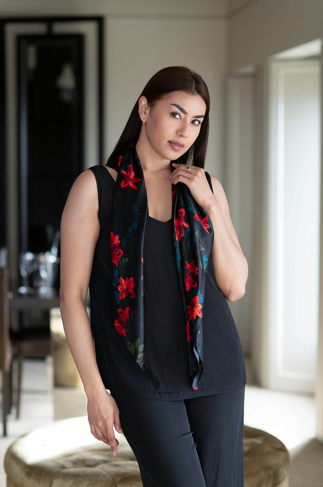 Philosophy Australia x denu collection Elizabeth silk scarf