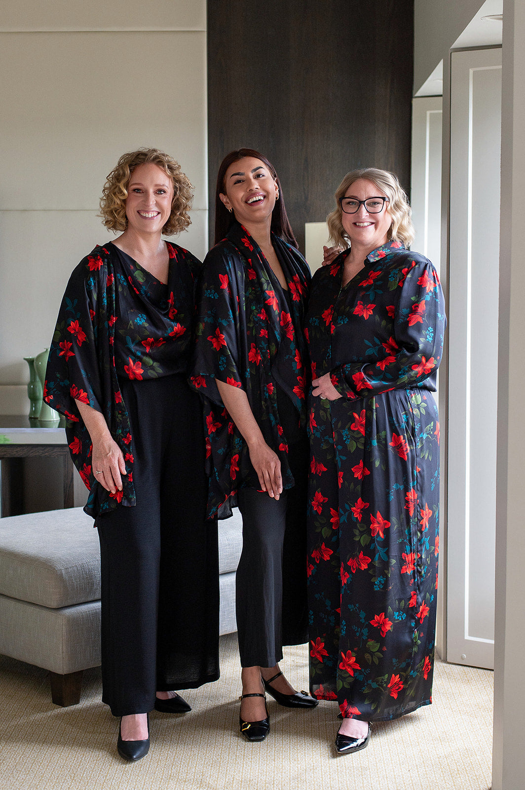 Philosophy Australia x denu collection Claudia silk kimono