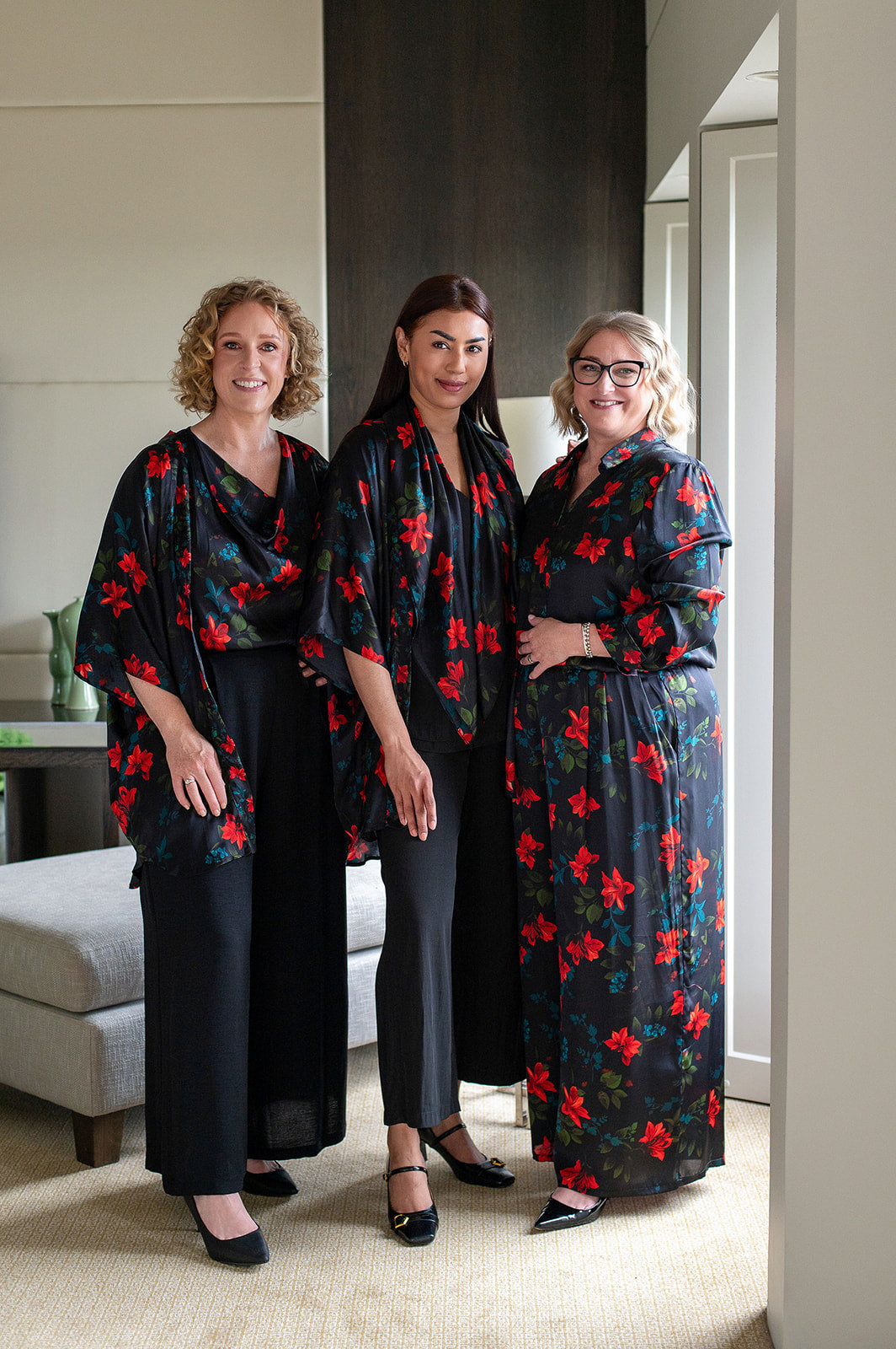 Philosophy Australia x denu collection Claudia silk kimono