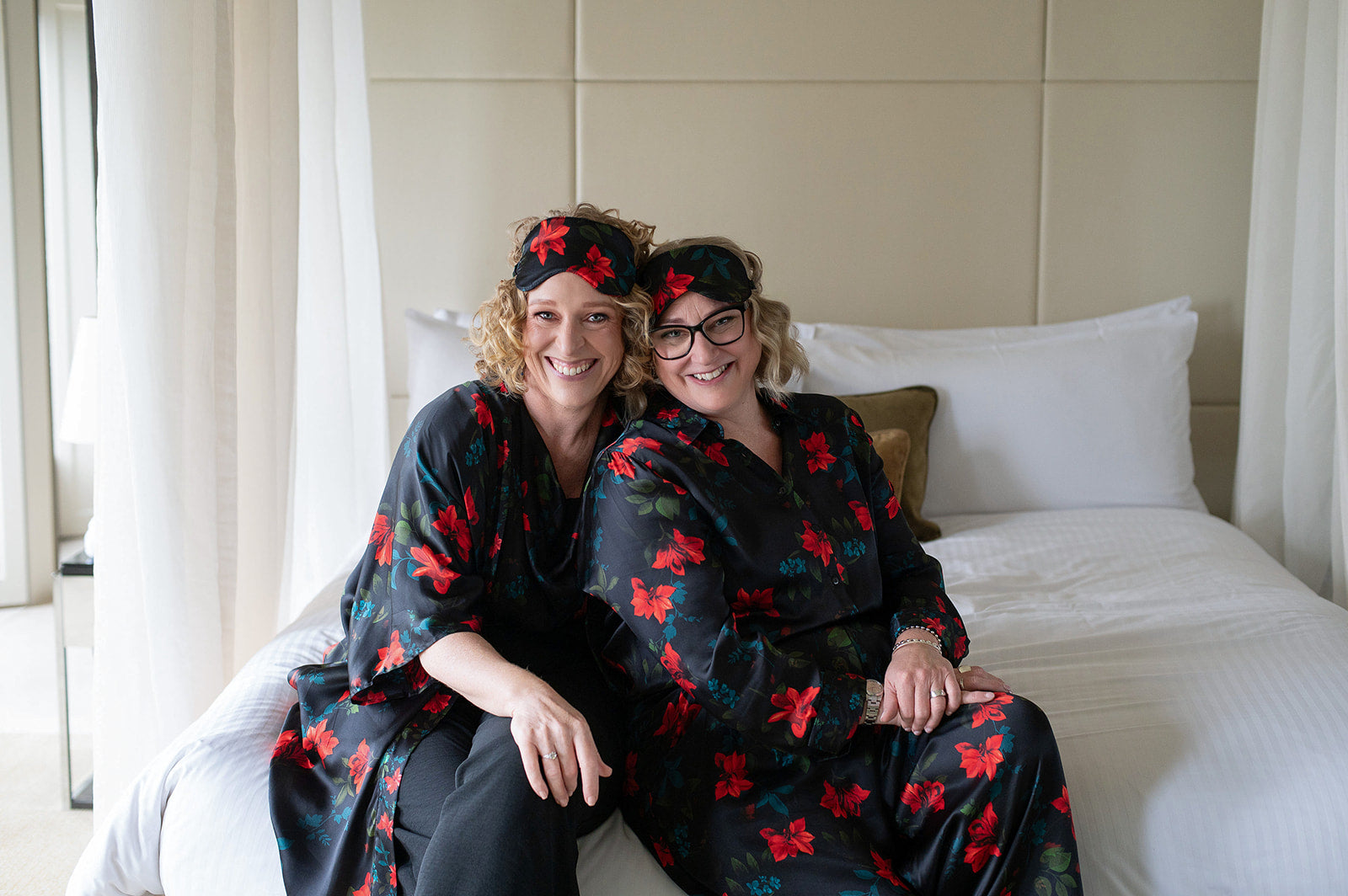Philosophy Australia x denu collection Belle silk eye mask