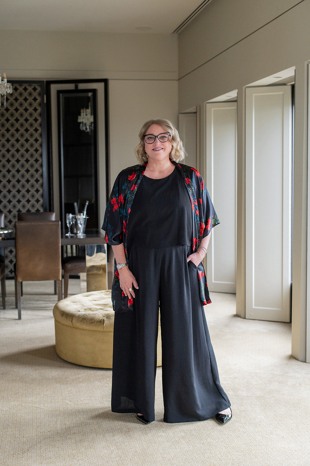 Philosophy Australia x denu collection Claudia silk kimono