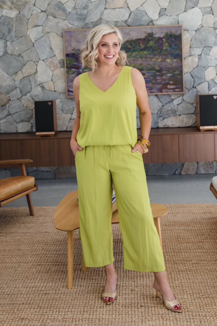 Philosophy Australia Darty Lustre layered tank in citrus, made in Australia
