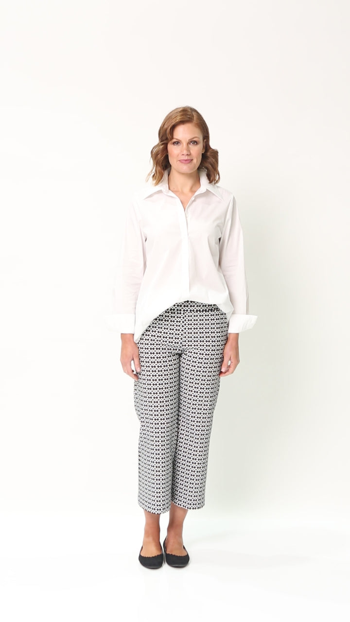 Philosophy Australia Class cotton Women's shirt in white, made in Australia