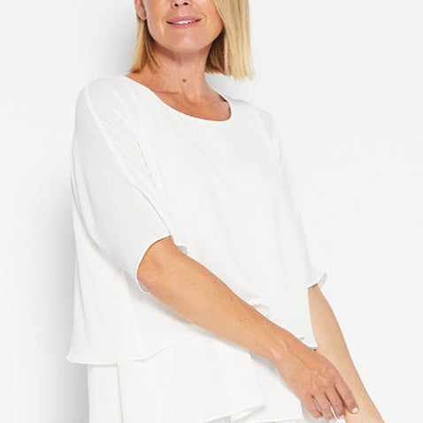 Marvel Layer Tunic in Ivory