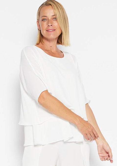 Marvel Layer Tunic in Ivory